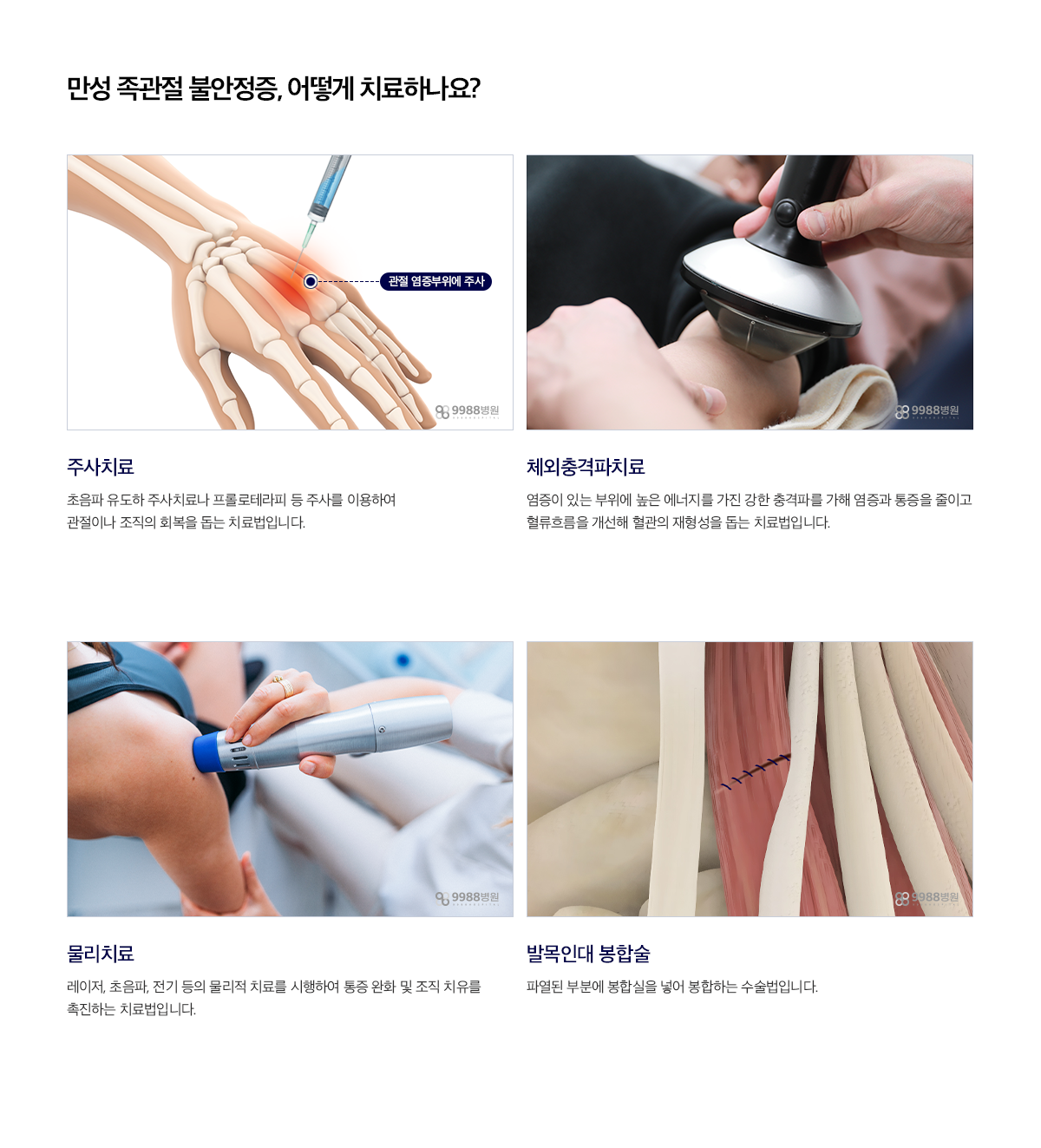 만성 족관절 불안정증